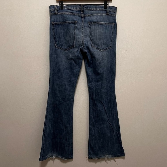 CURRENT ELLIOT The Low Bell Flare Jeans Size 31 - Picture 3 of 9